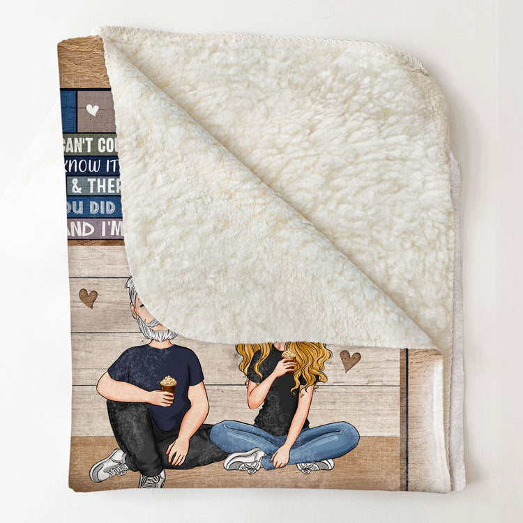 Dad - You Mean More To Me Than You'Ll Ever Know - Personalized Blanket - Christmas, New Year Gift For Dad, Father, Daddy