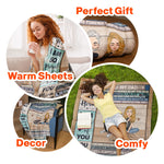 Dad - You Mean More To Me Than You'Ll Ever Know - Personalized Blanket - Christmas, New Year Gift For Dad, Father, Daddy