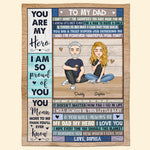 Dad - You Mean More To Me Than You'Ll Ever Know - Personalized Blanket - Christmas, New Year Gift For Dad, Father, Daddy