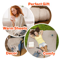 Dad's Blanket I'm Resting My Eyes - Personalized Photo Blanket