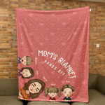 Dad's Blanket Mom's Blanket Hands Off Funny Gifts - Personalized Blanket