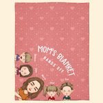Dad's Blanket Mom's Blanket Hands Off Funny Gifts - Personalized Blanket