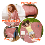 Dad's Blanket Mom's Blanket Hands Off Funny Gifts - Personalized Blanket