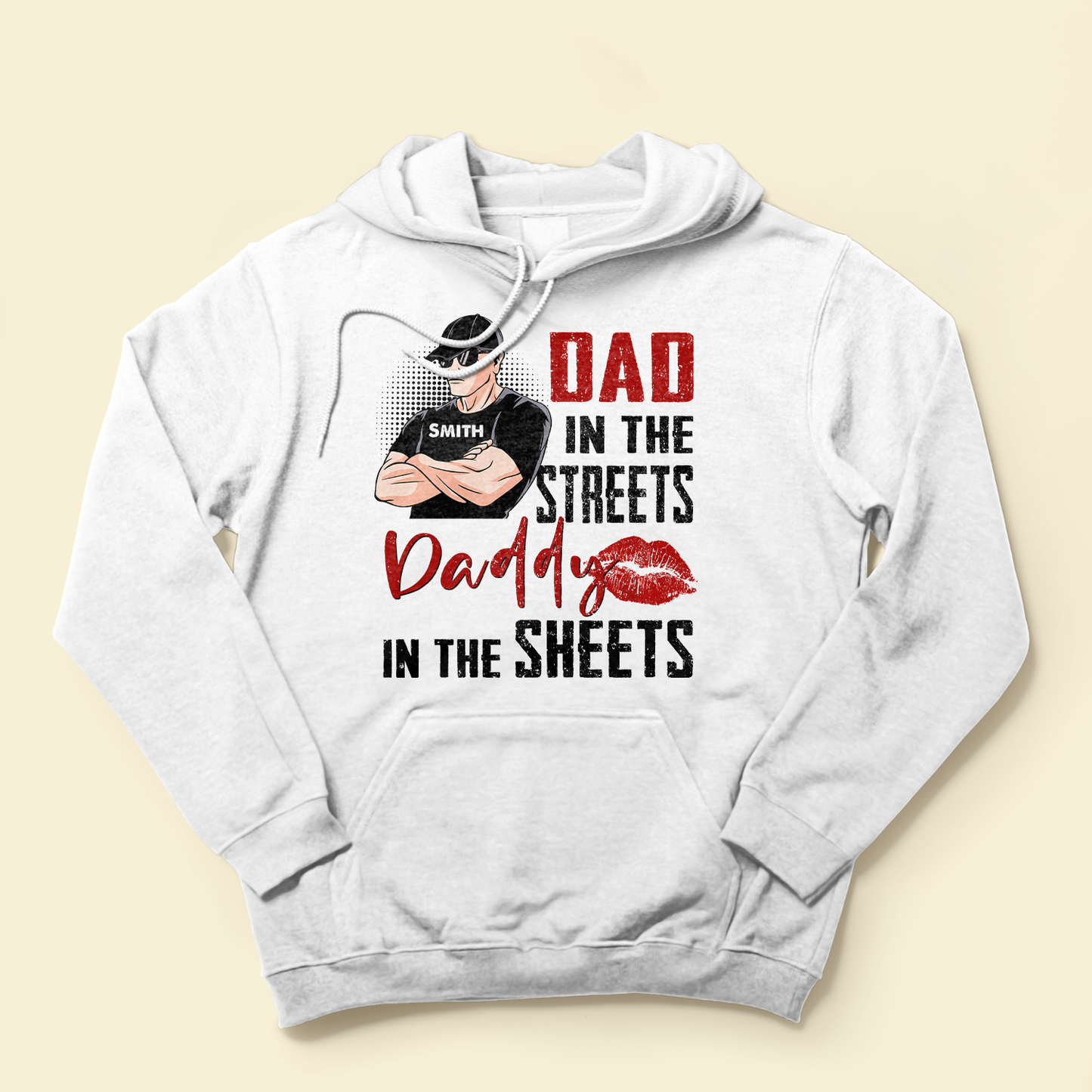 Daddy In The Sheets - Personalized Shirt - Father's Day, Birthday, Funny Gift For Husband, Boyfriend, Lover - From Wife, Girlfriend