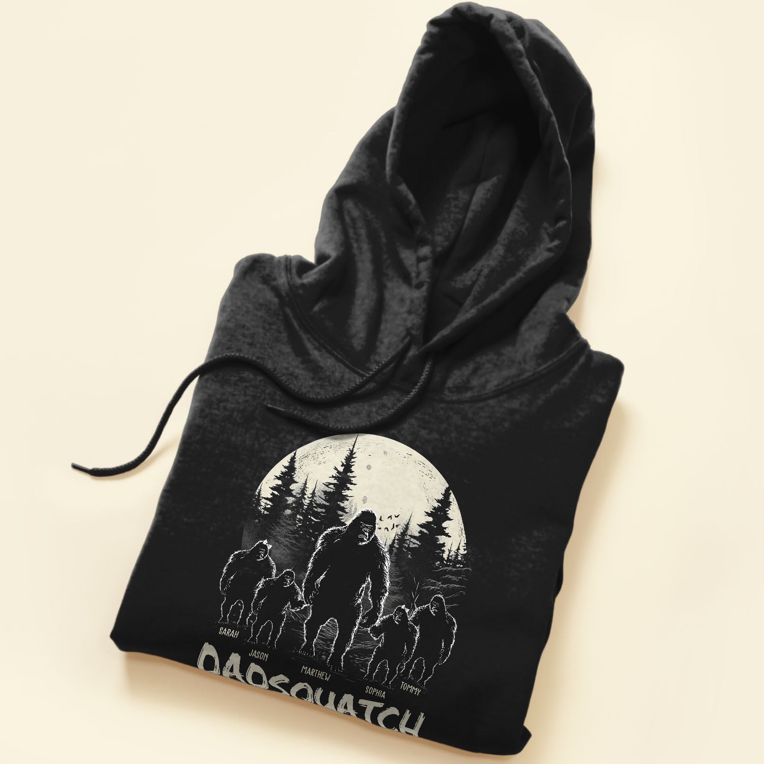 Dadsquatch, Like A Dad, Just Way More Squatchy - Personalized Shirt