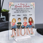 Dear Bonus Mom Thank You For Being There - Personalized Acrylic Plaque