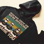 Dear Dad, Great Job We're Awesome Thank You  - Personalized Shirt