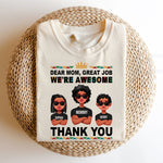 Dear Mom, Thank You! - Personalized Comfort Tee