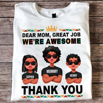 Dear Mom, Thank You! - Personalized Shirt