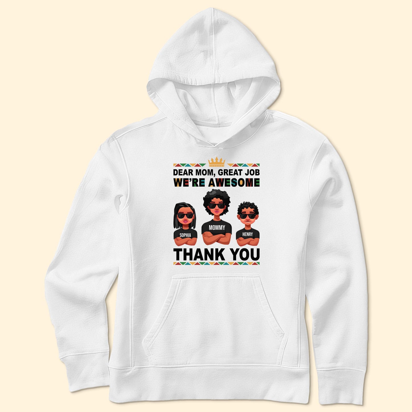 Dear Mom, Thank You! - Personalized Shirt