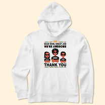 Dear Mom, Thank You! - Personalized Shirt