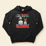 Dear Santa I Tried To Be Good - Personalized Shirt - Christmas Gift For Grandkid, Son,Daughter
