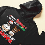 Dear Santa I Tried To Be Good - Personalized Shirt - Christmas Gift For Grandkid, Son,Daughter