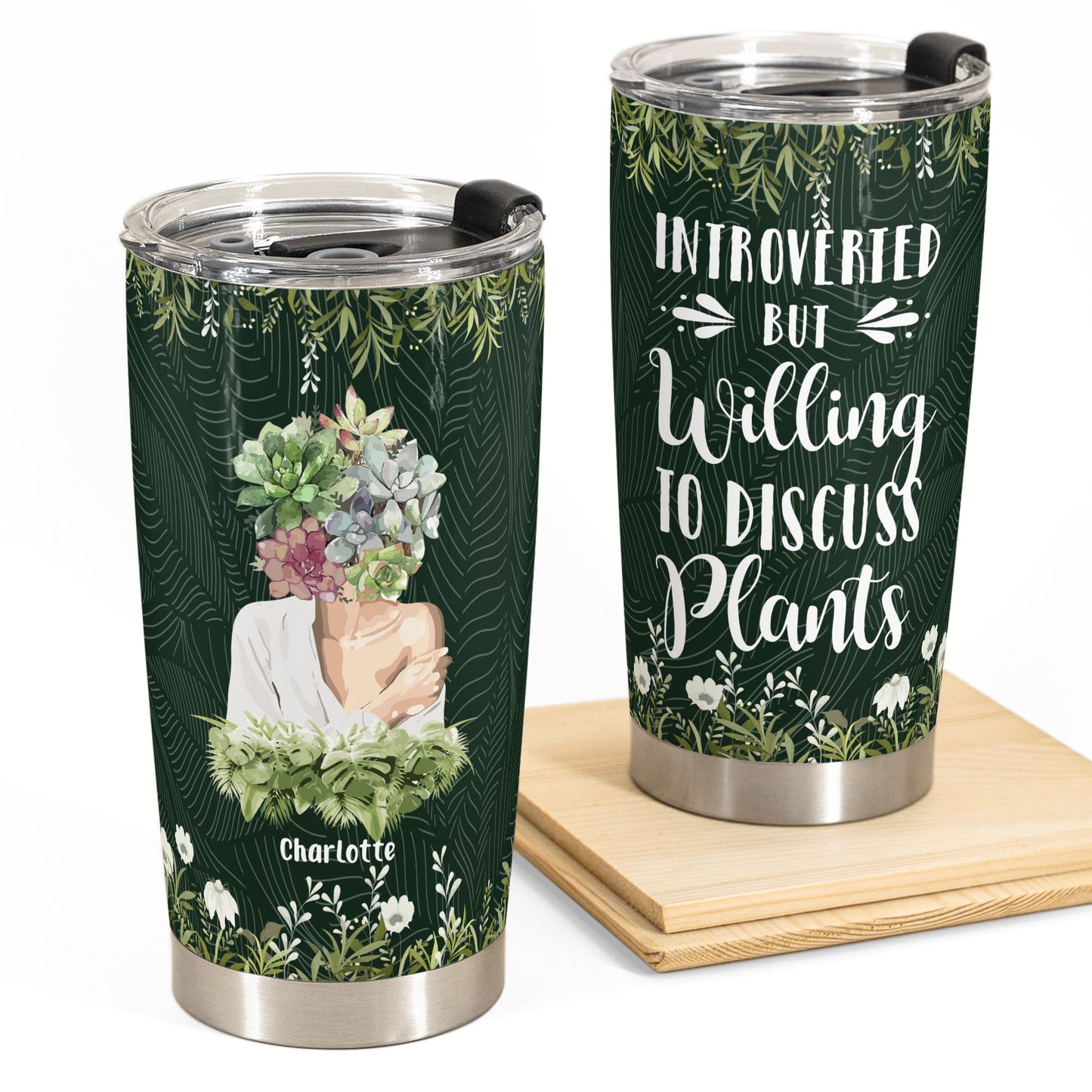 Discuss Plants - Personalized Tumbler Cup