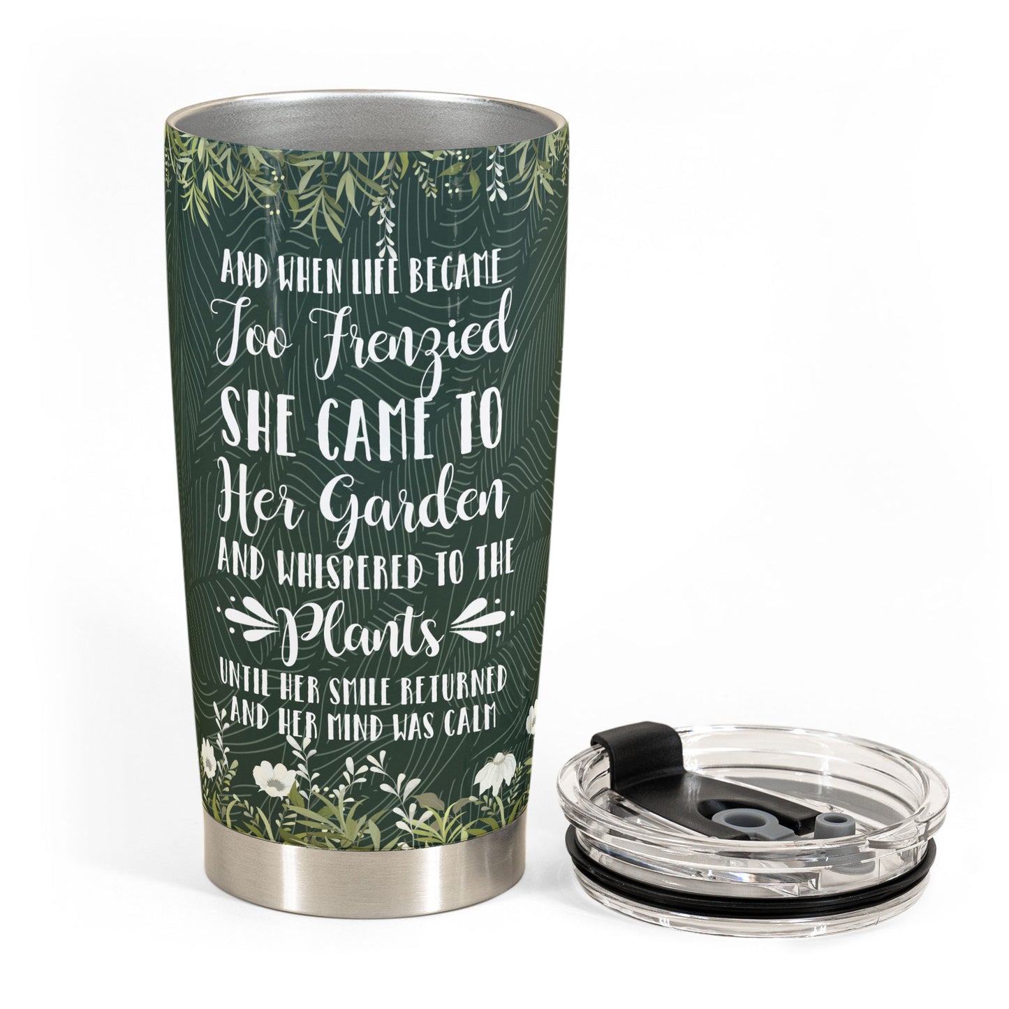 Whispered To The Plants - Personalized Tumbler Cup