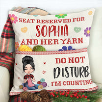 Do Not Disturb I'm Counting - Personalized Pocket Pillow (Insert Included)