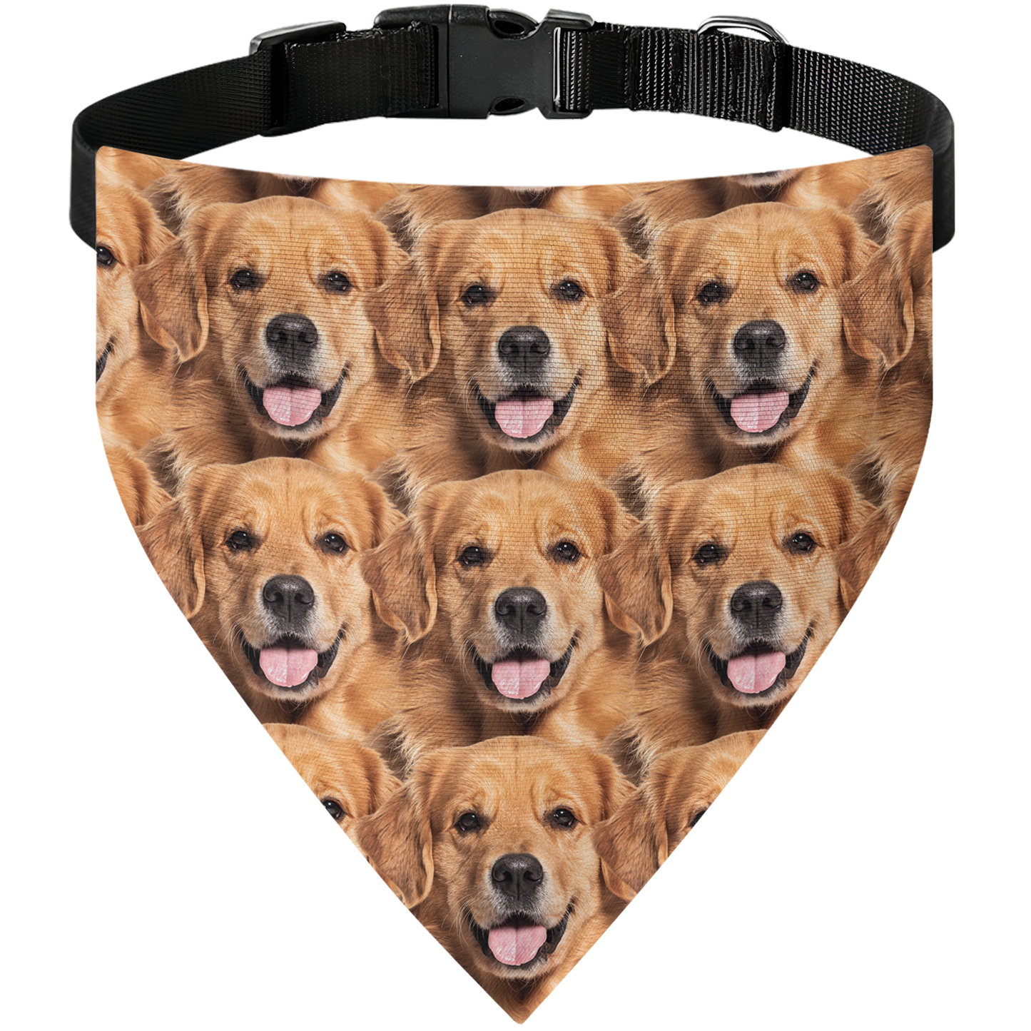 Dog Bandana Custom Face - Personalized Photo Bandana Collar