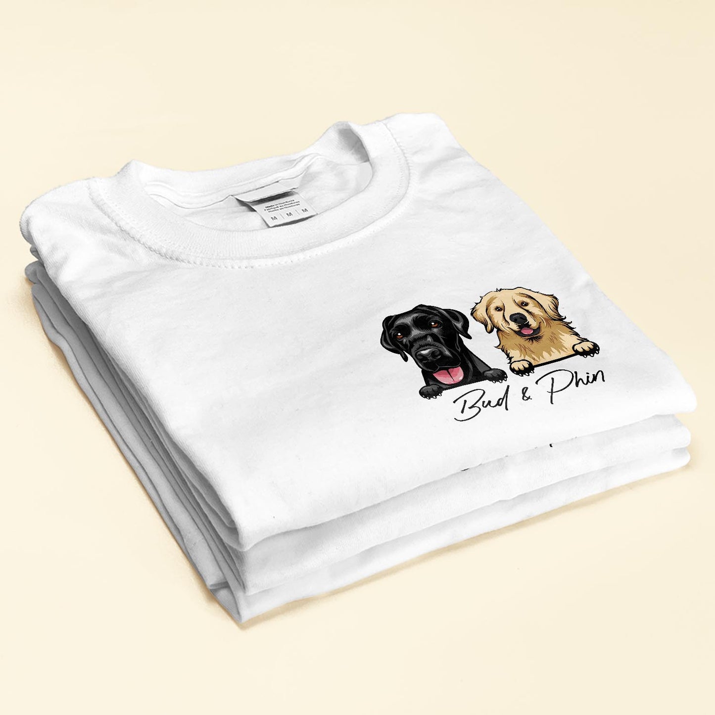 Dog Lover - Personalized Shirt - Birthday, Funny Gift For Dog Mom, Dog Dad, Cat Mom, Cat Dad, Pet Owner