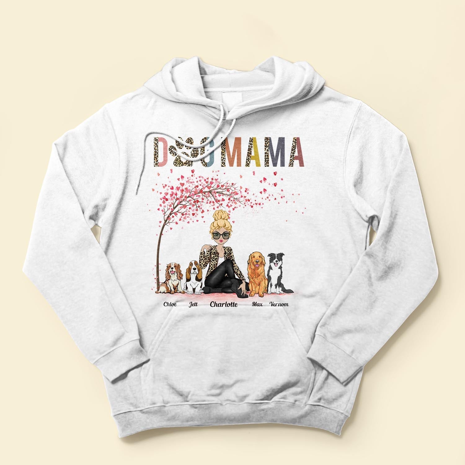 Dog Mama - Personalized Shirt - Birthday Gift For Dog Lovers, Dog Mom, Dog Mama, Dog Owners