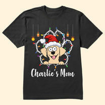 Dog Mom Dog Dad Christmas - Personalized Shirt