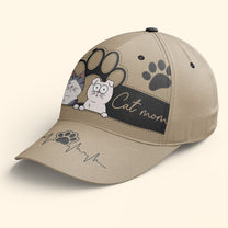 Cat Mom Funny Cartoon Version - Personalized Classic Cap