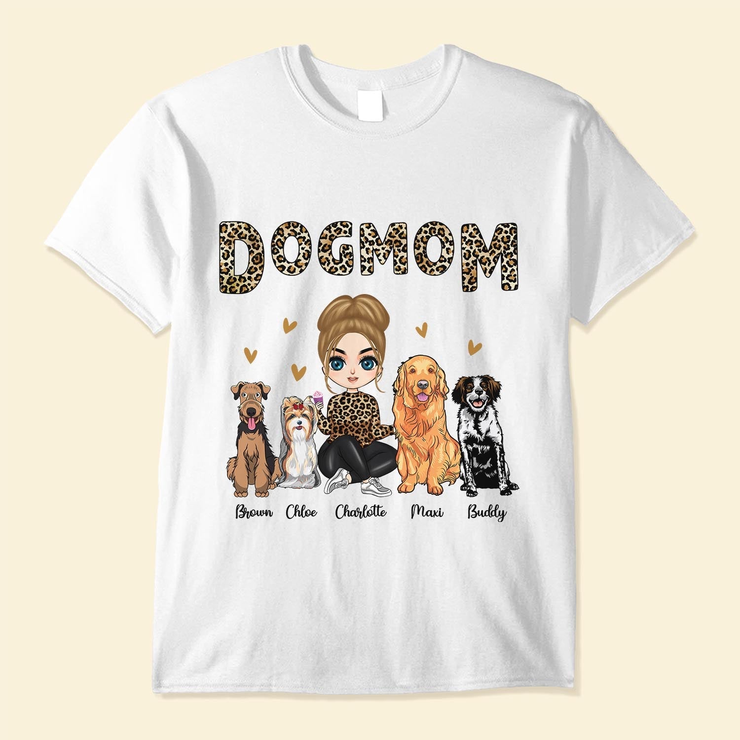 Happy birthday sales mom dog shirt