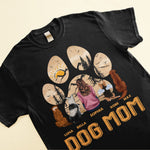 Dog Mom Paw Mountain View Vintage - Personalized Shirt
