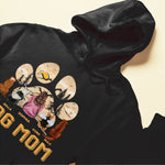 Dog Mom Paw Mountain View Vintage - Personalized Shirt