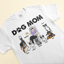 Dog Mom - Personalized Shirt - Birthday, Funny, Mother's Day Gift For Her, Woman, Girl, Dog Mom, Dog Mama, Fur Mama