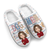 Dog Mom - Personalized Slippers