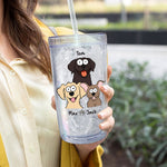 Dog Person - Personalized Acrylic Tumbler With Straw