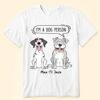 Dog Person - Personalized Shirt
