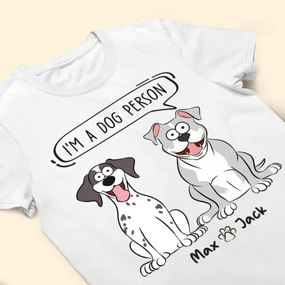 Dog Person - Personalized Shirt