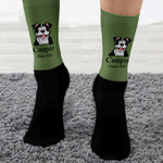 Dog Portrait - Personalized Knee High Socks