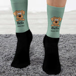 Dog Portrait - Personalized Knee High Socks