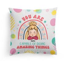 Doing Amazing Things - Personalized Pillow (Insert Included)