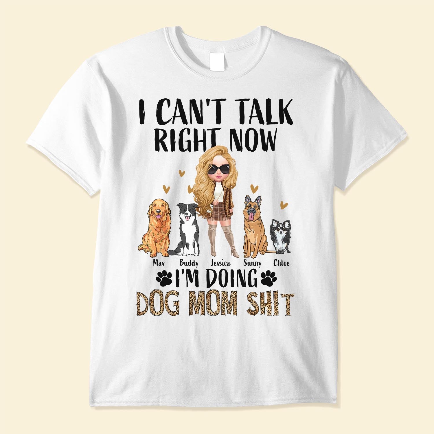 Happy birthday shop mom dog shirt