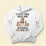 Doing Dog Mom Shit - Personalized Shirt - Birthday Gift For Her, Girl, Woman, Dog Mom, Dog Lover