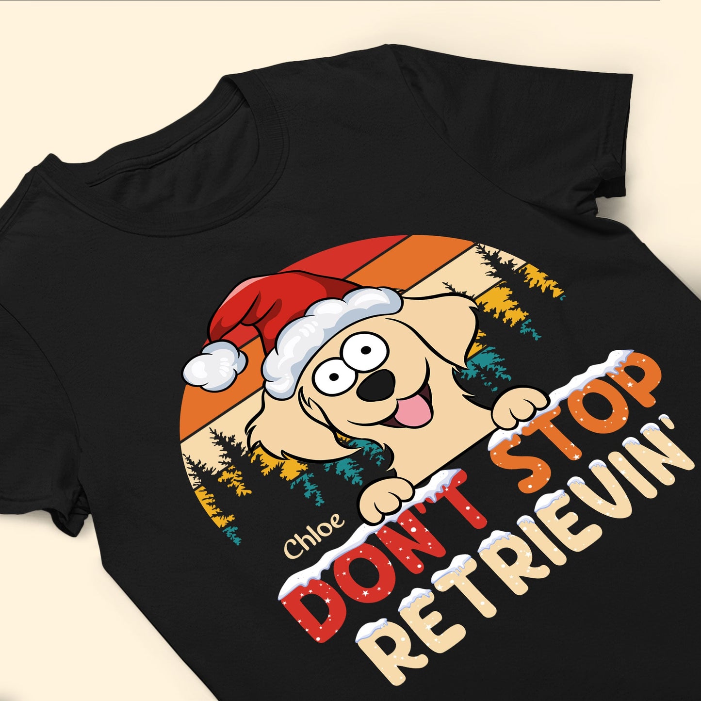 Don't Stop Retrievin' - Personalized Photo Shirt