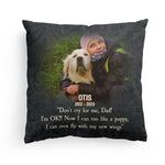 Don't Cry For Me, Mom - Personalized Photo Pillow (Insert Included)