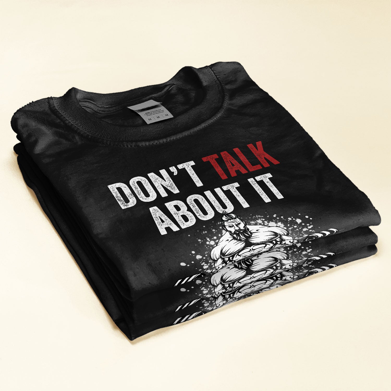 Don't Talk About It, Be About It - Personalized Shirt - Gift For Gymers, Fitness Lovers