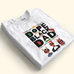 Dope Black Dad (Christmas Version) - Personalized Shirt