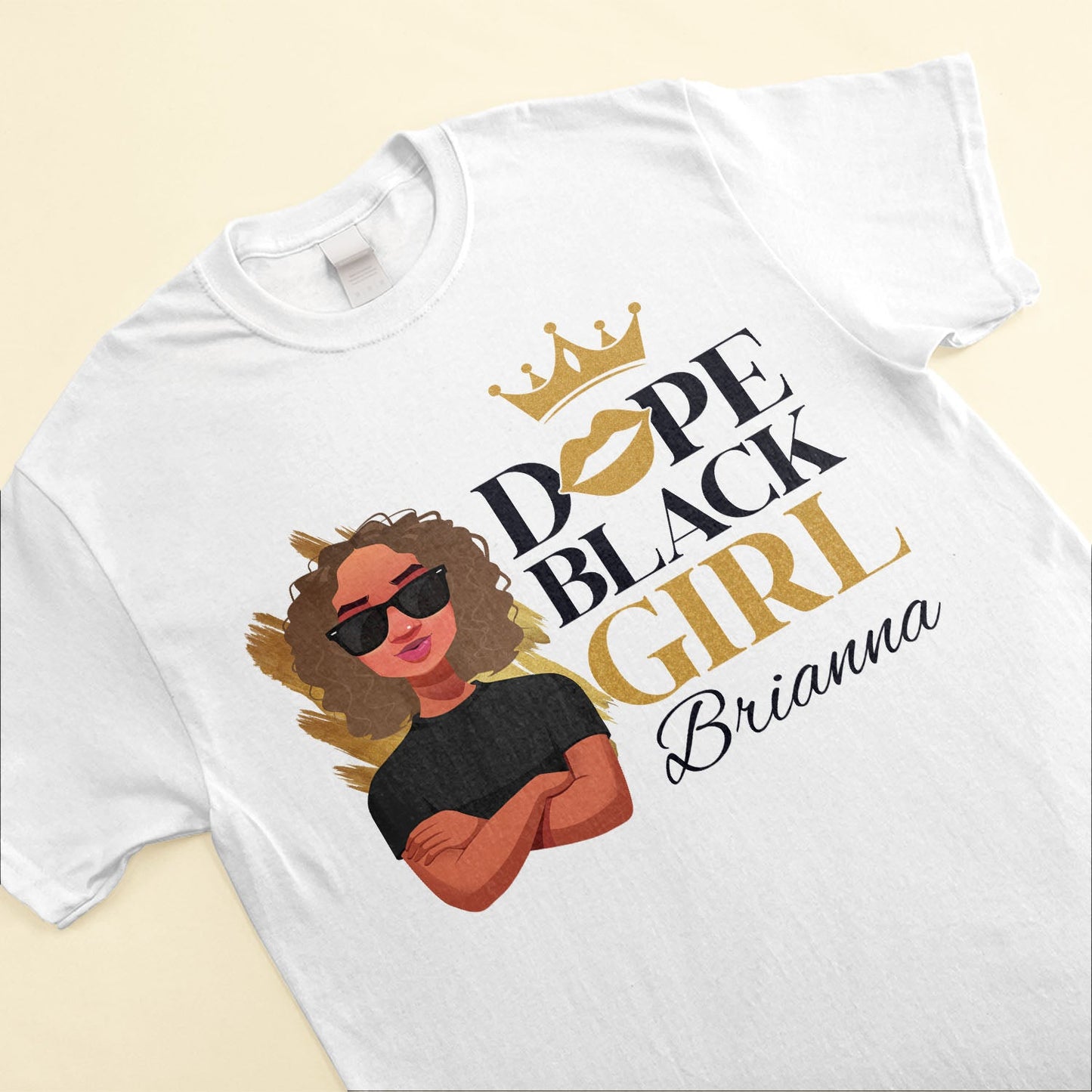 Dope Black Girl - Personalized Shirt