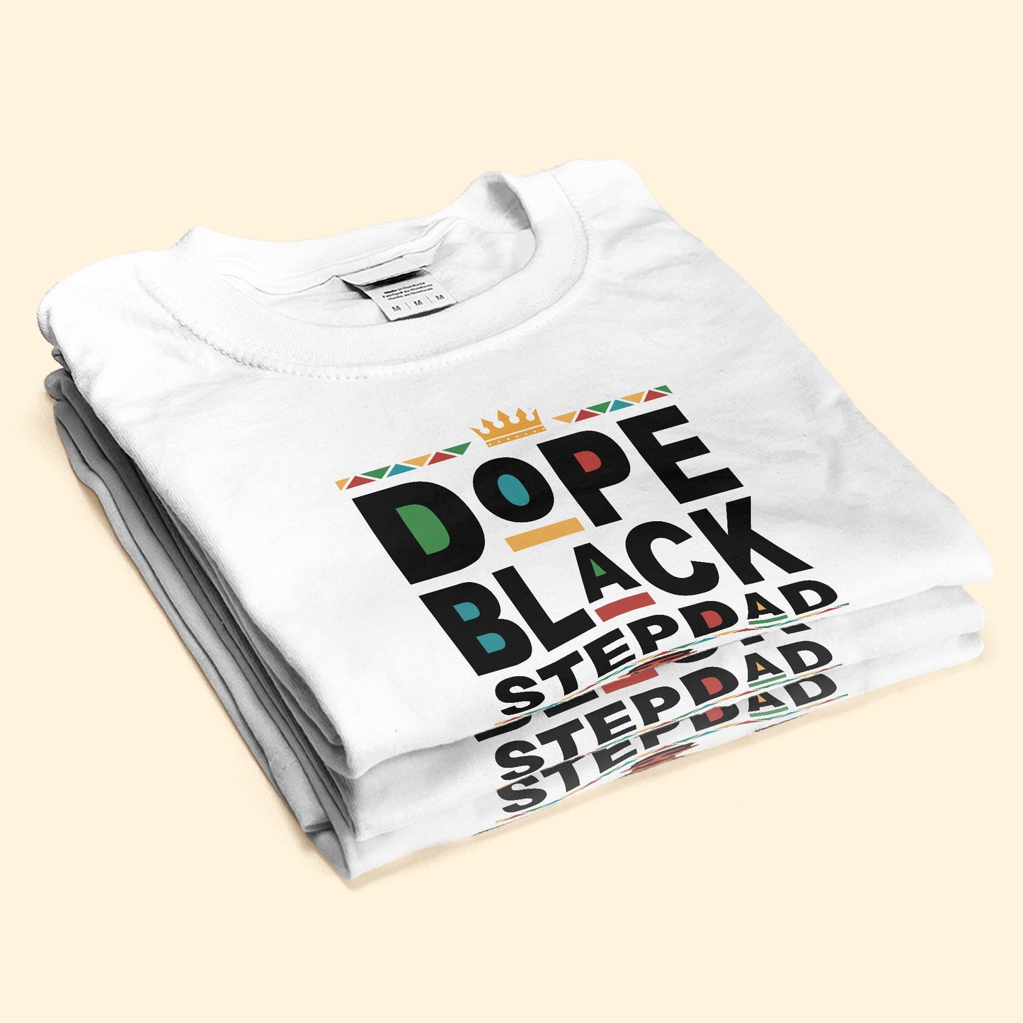 Dope Black Stepdad - Personalized Shirt