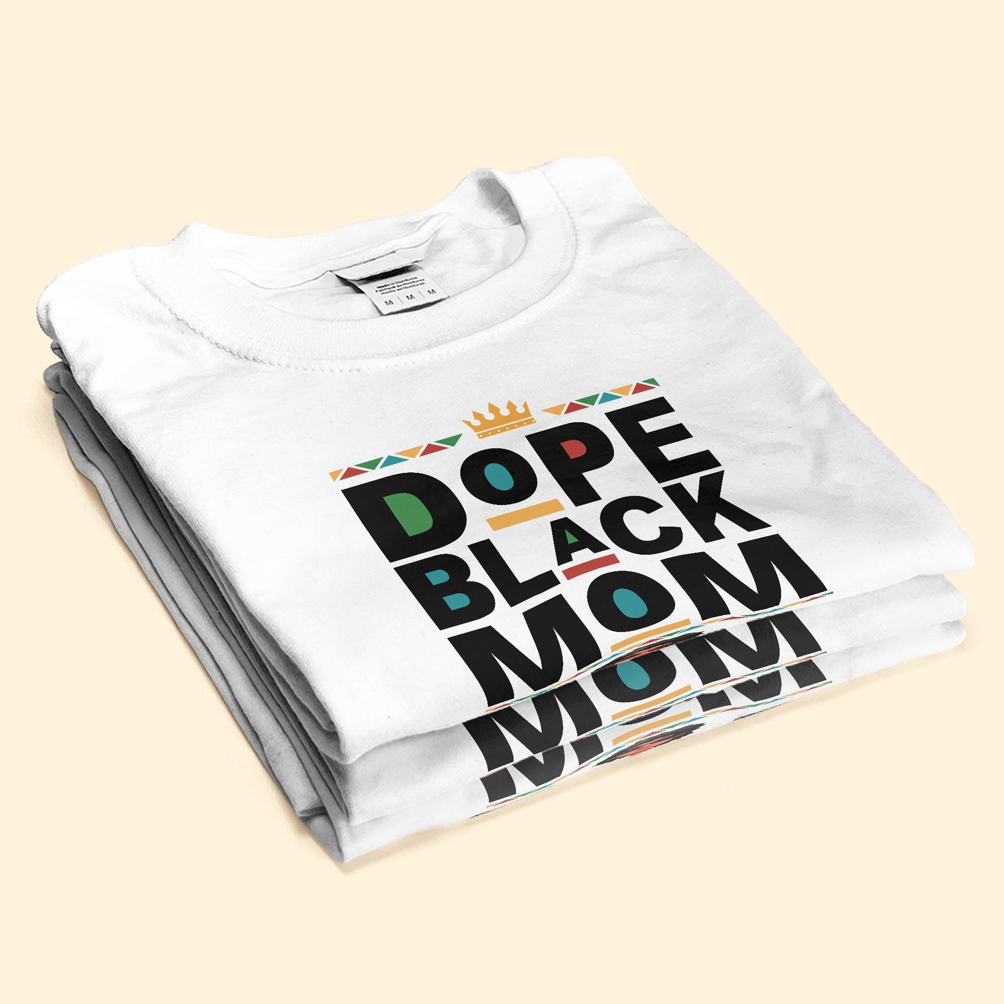 Dope Black Mom - Personalized Shirt