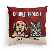 Double Trouble New Version - Personalized Pillow (Insert Included)