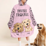 Double Trouble - Personalized Oversized Blanket Hoodie