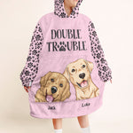 Double Trouble - Personalized Oversized Blanket Hoodie