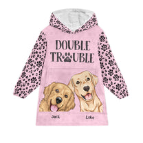 Double Trouble - Personalized Oversized Blanket Hoodie