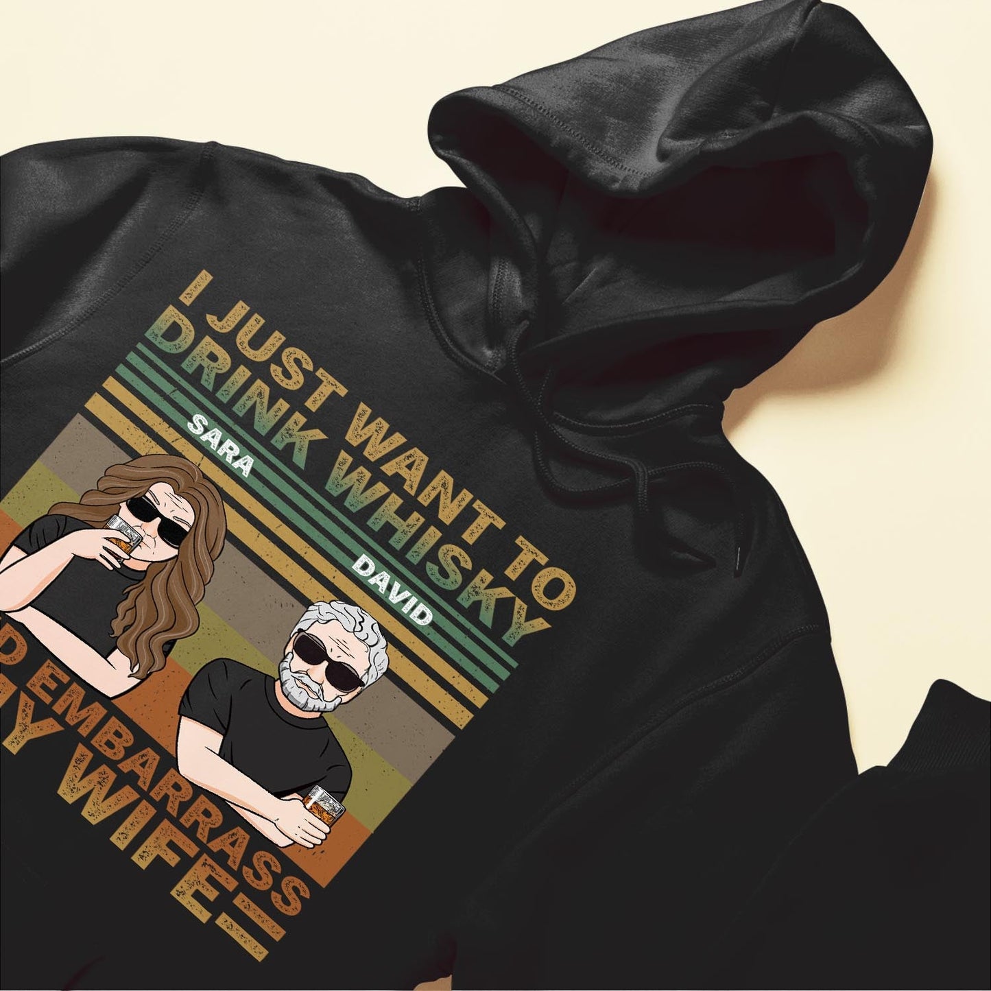 Drink Beer & Embarrass My Wife - Personalized Shirt - Birthday, Valentine, Christmas Gift For Husband, Man, Old man